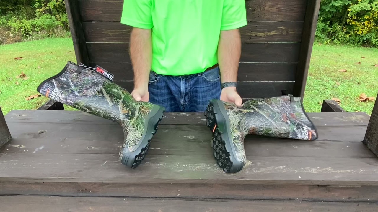 DRYSHOD NOSHO GUSSET hunting boot review-Superior warmth, comfort and 100% waterproof.