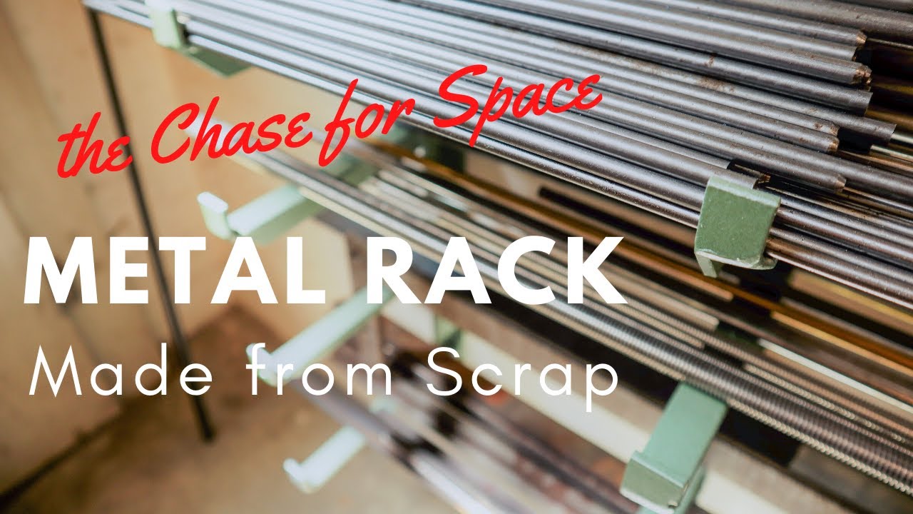Metal Rack DIY | Metal storage from scrap