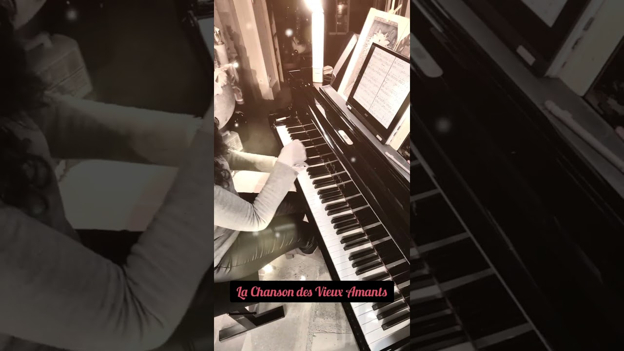 La chanson des Vieux amants Jacques Brel piano cover 