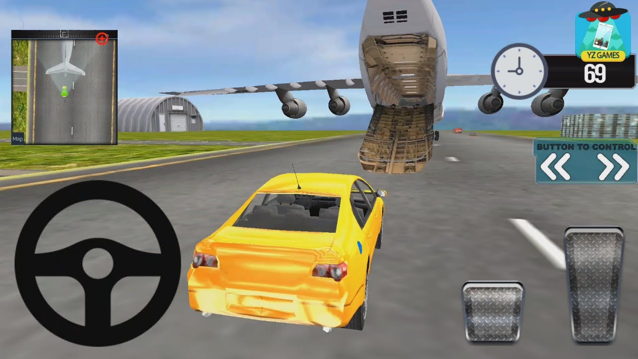 Modern Car Transporter Plane - Android Gameplay