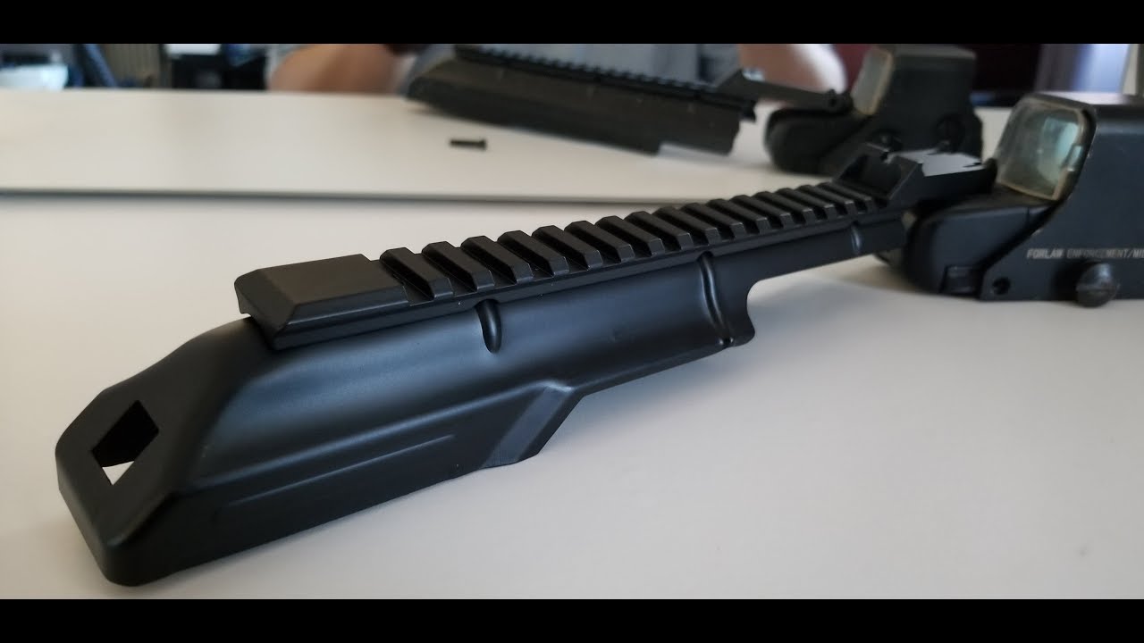 CYMA Railed Dust Cover for AK Airsoft AEG - Video Review and Installation