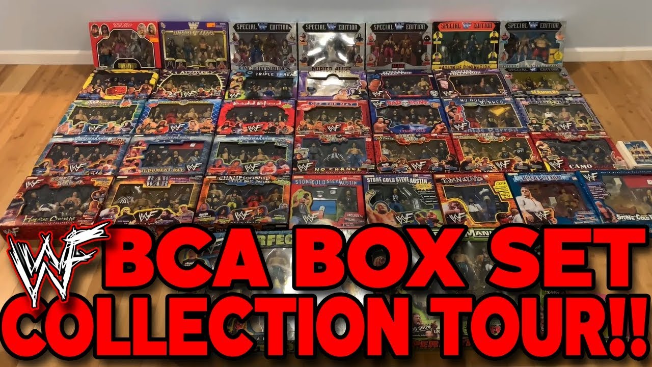 Massive COMPLETE WWF Jakks BCA Box Set Collection!! Check It Out!