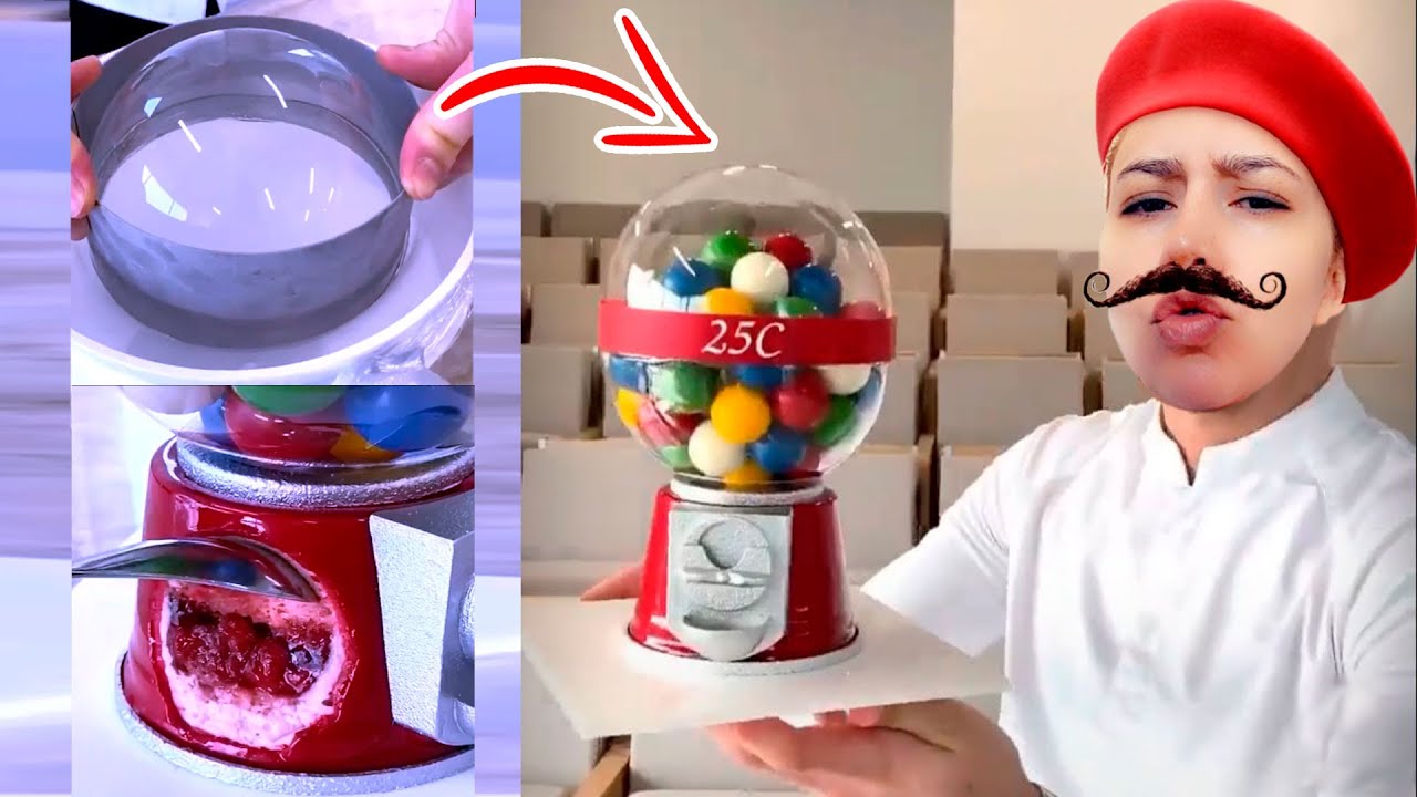 M&aacute;quina de dulces comestible. EXPECTATIVA/REALIDAD.