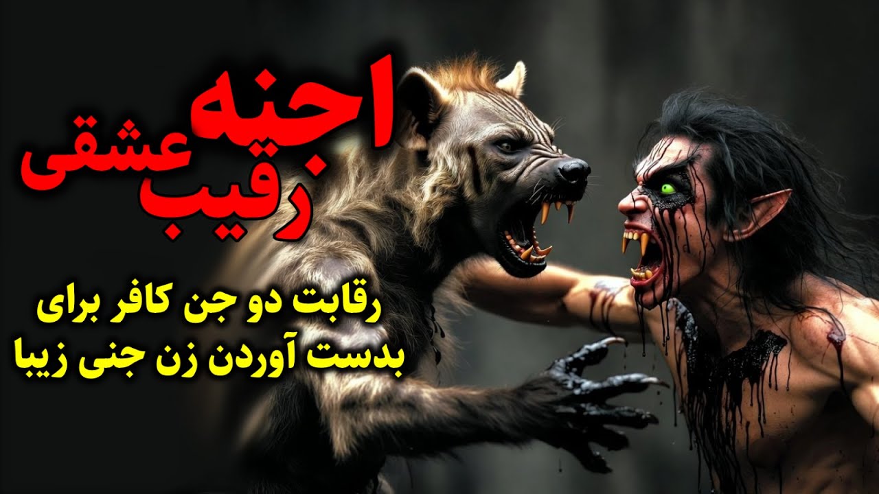 اجنه رقیب عشقی | رقابت دو جن کافر برای بدست آوردن زن جنی زیبا