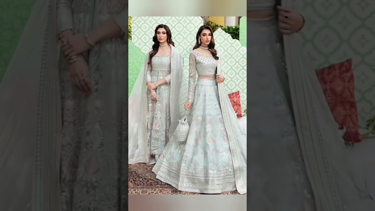 #pakistani models #fashion #dress  #trendingshorts #braidal #kashees