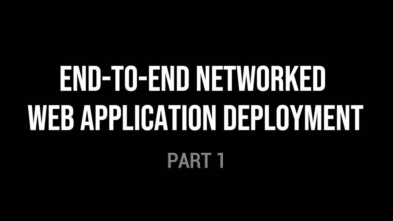 Part 1: Physical Network Setup & Connectivity