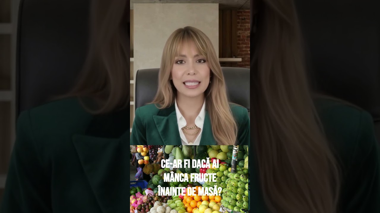 Ce ar fi dacă ai mânca fructe înainte de masă? 