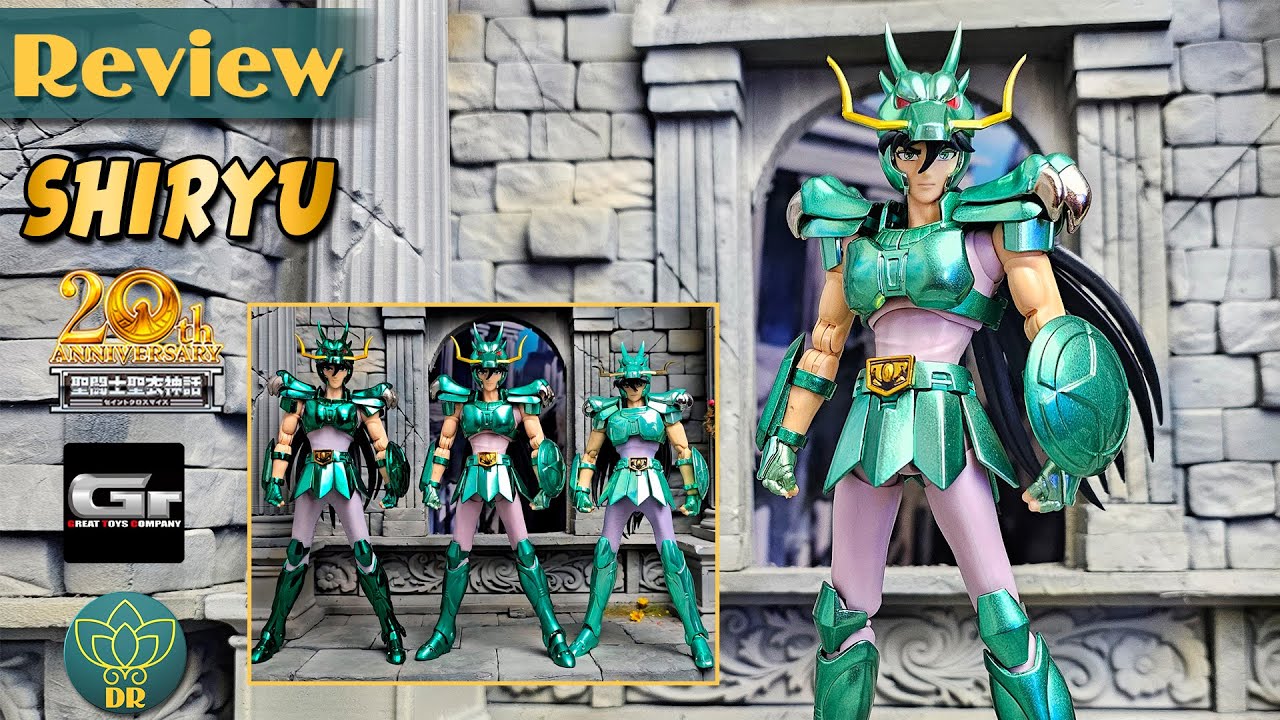SHIRYU DE DRAGÃO V1 EX Great Toys (GT) 20TH Anniversary Unboxing Review