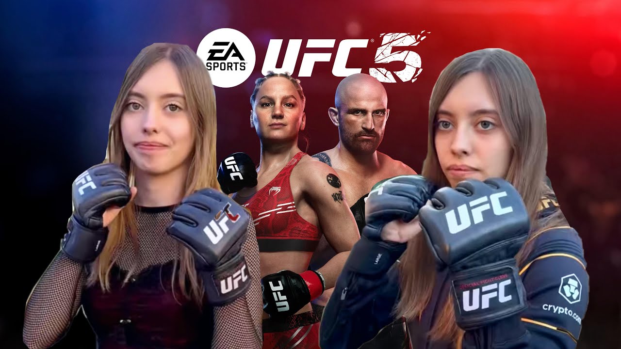 Playing UFC 5 with live chat