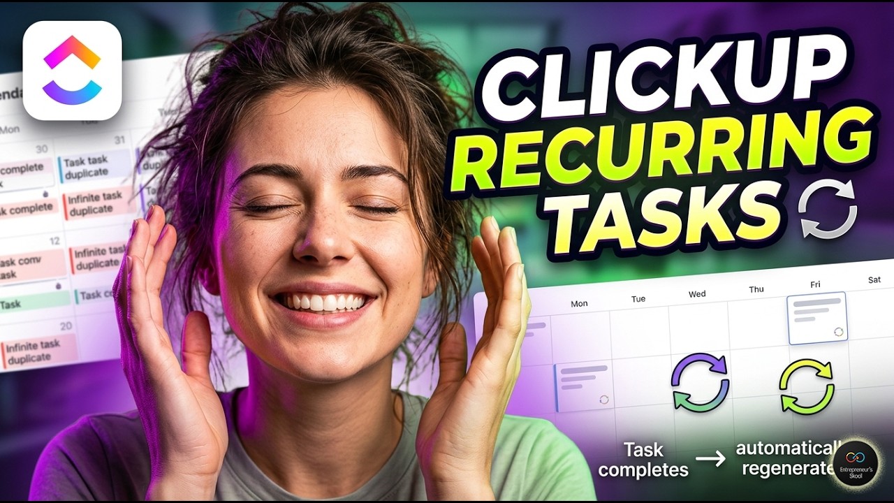 Create Recurring Tasks in ClickUp [Simplified]