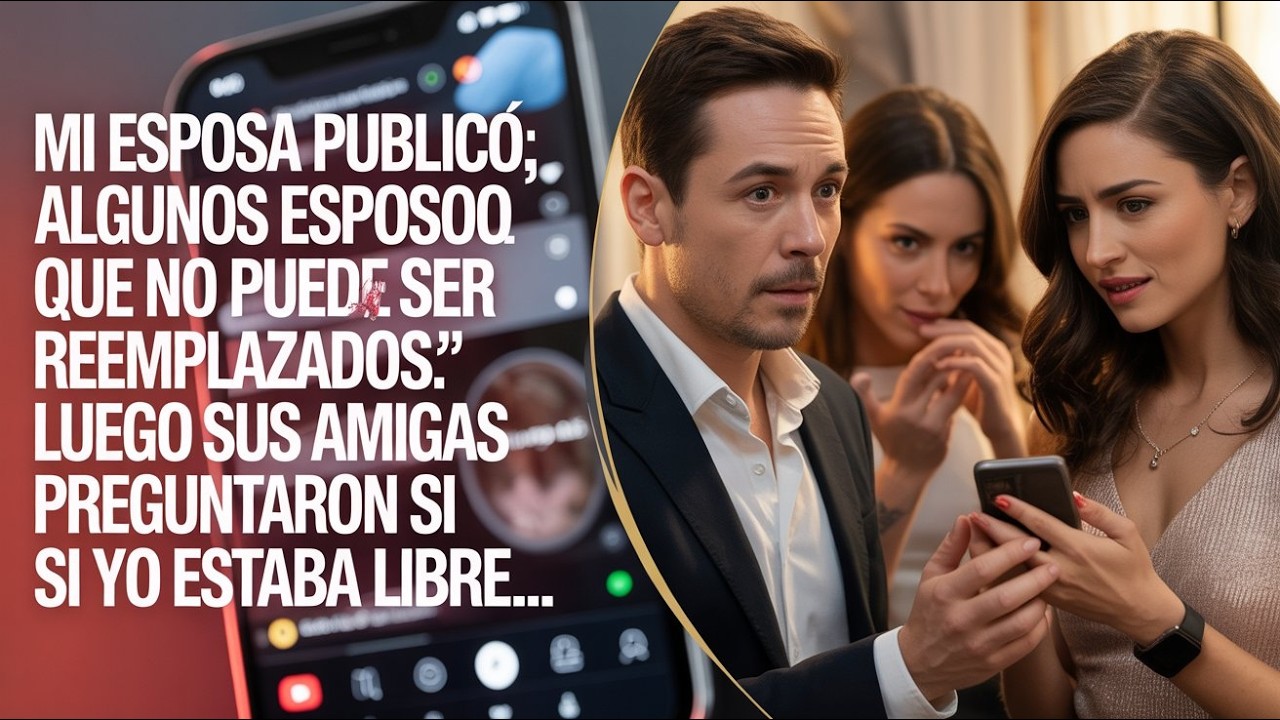 «Mi esposa publicó “Algunos esposos creen que no pueden ser reemplazados”  Luego sus amigas pregunta