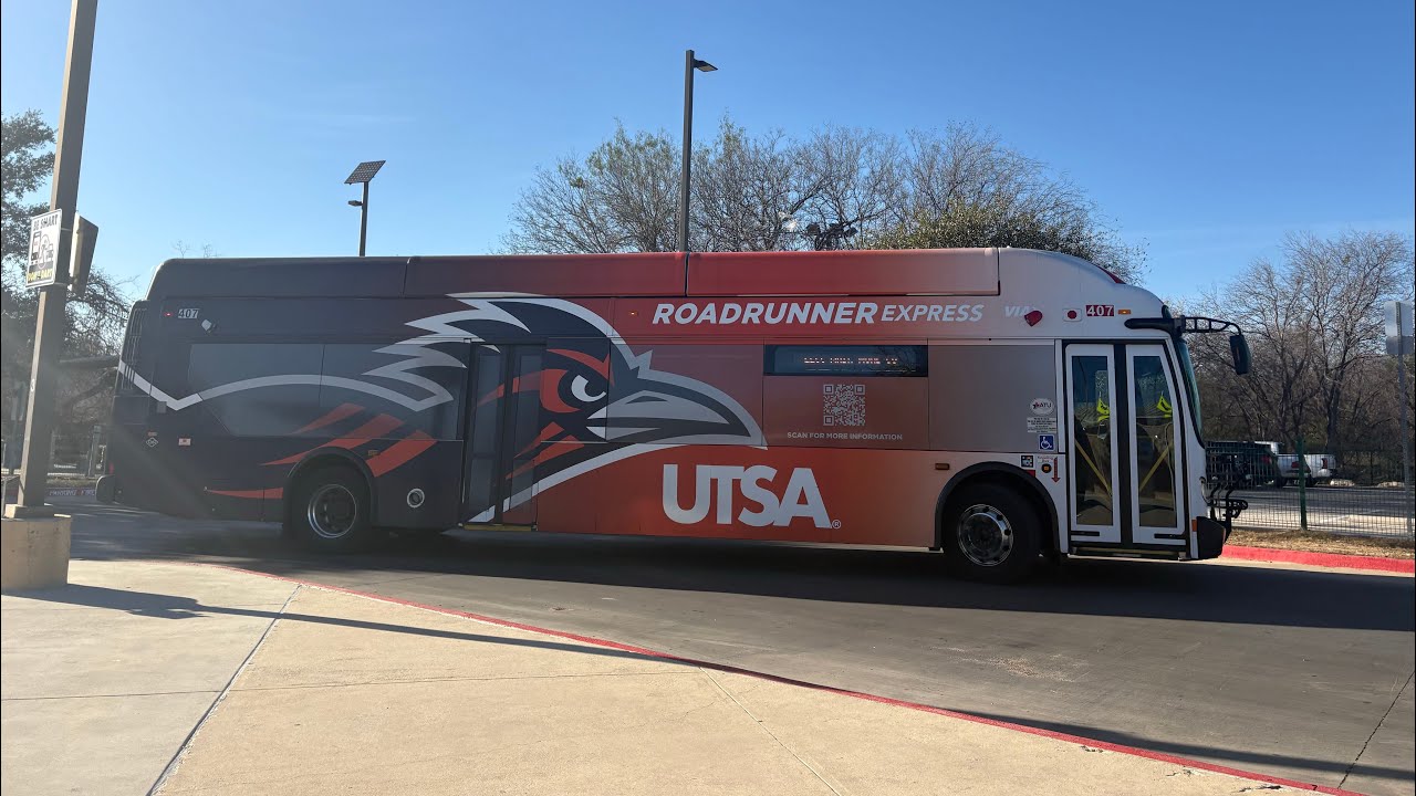 Riding VIA Metropolitan Transit (Route 612) FULL NB RIDE #407 