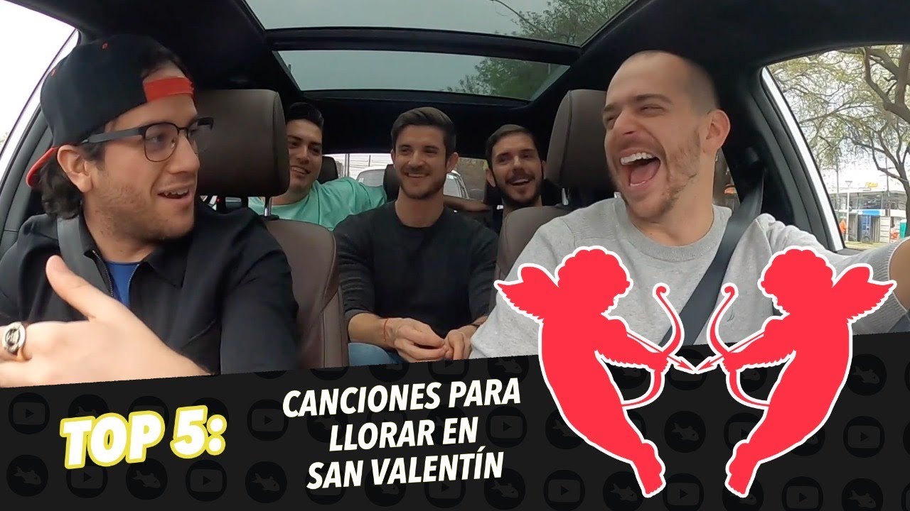 ¡TOP 5 CANCIONES PARA LLORAR EN SAN VALENTÍN! 😂- Bagre Tv