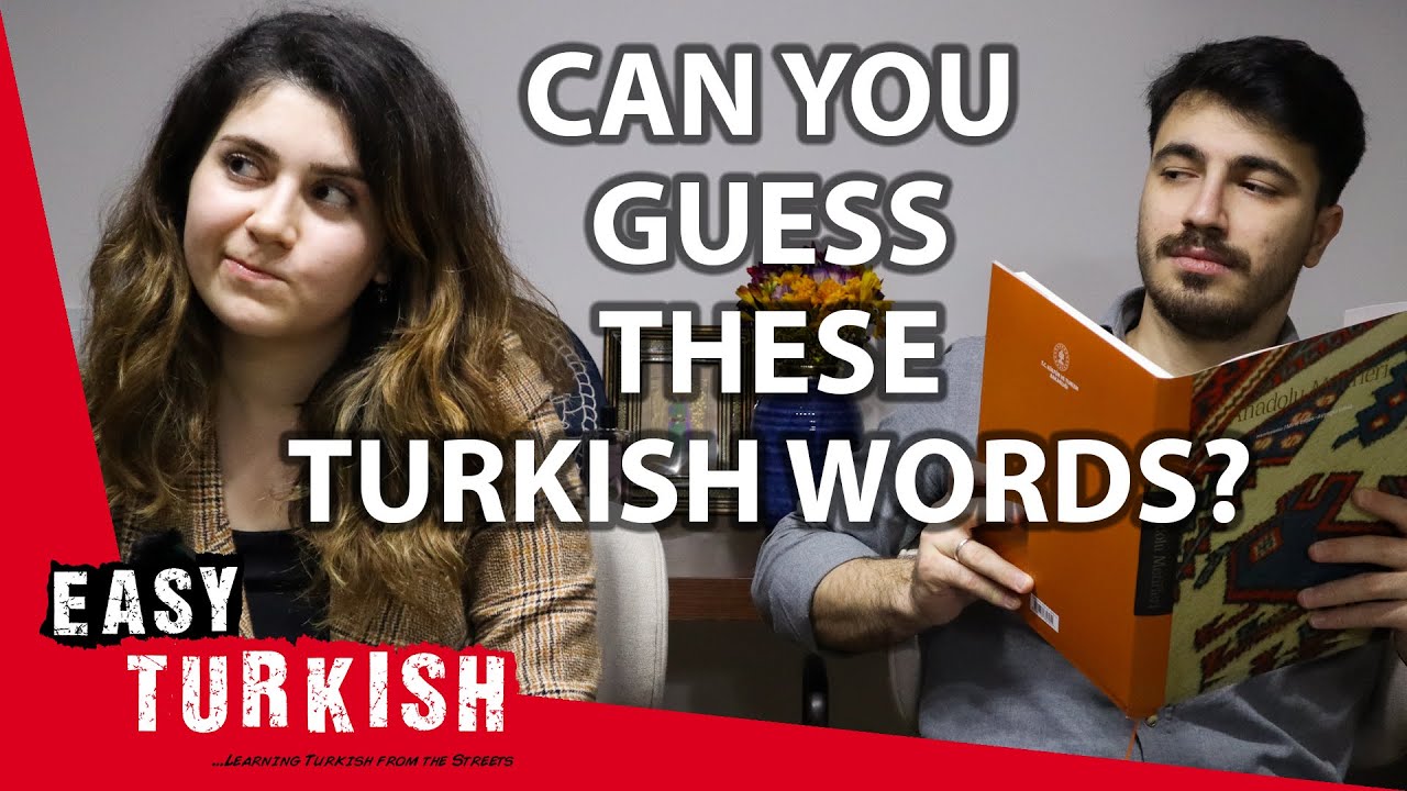 Guess These Weird Turkish Words! | Easy Turkish 131