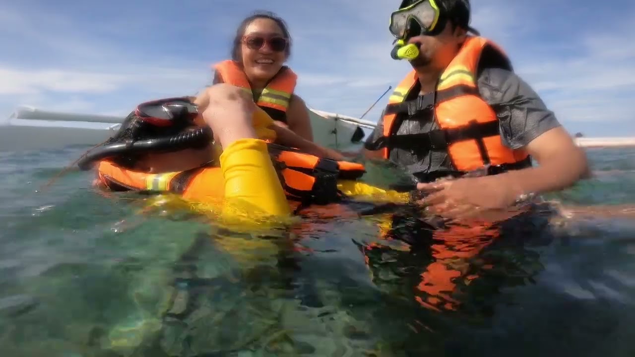 SNORKELING AT BALICASAG ISLAND BOHOL 2025