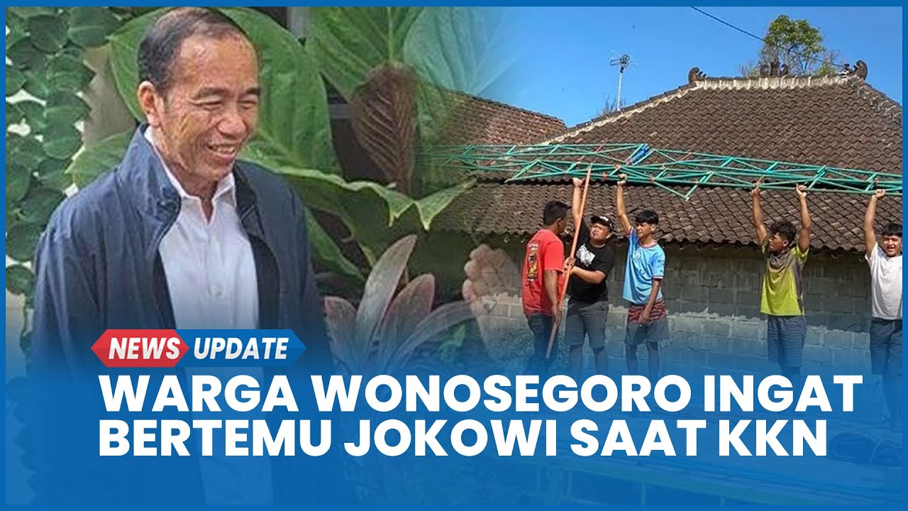 Sudah 40 Tahun Berlalu, Warga Wonosegoro Boyolali Masih Ingat dan Ngaku Bertemu Jokowi saat KKN