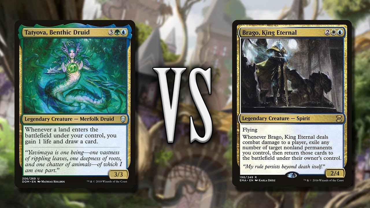 Tatyova vs Brago | 1v1 Commander EDH gameplay | eedi H tribalkai