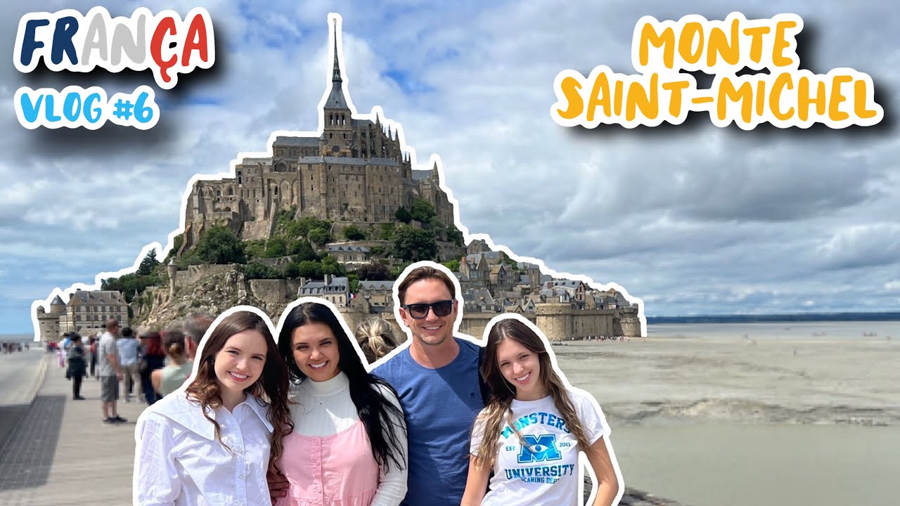VLOG FRANÇA🇫🇷 #06 // Mont Saint-Michel 🏰