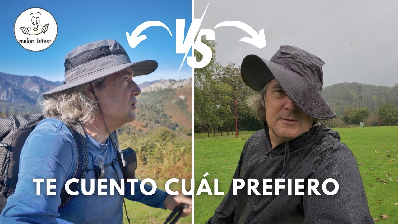 Probando SOMBREROS OUTDOOR ¿ Cuál me quedo? Decathlon Columbia  ¿?