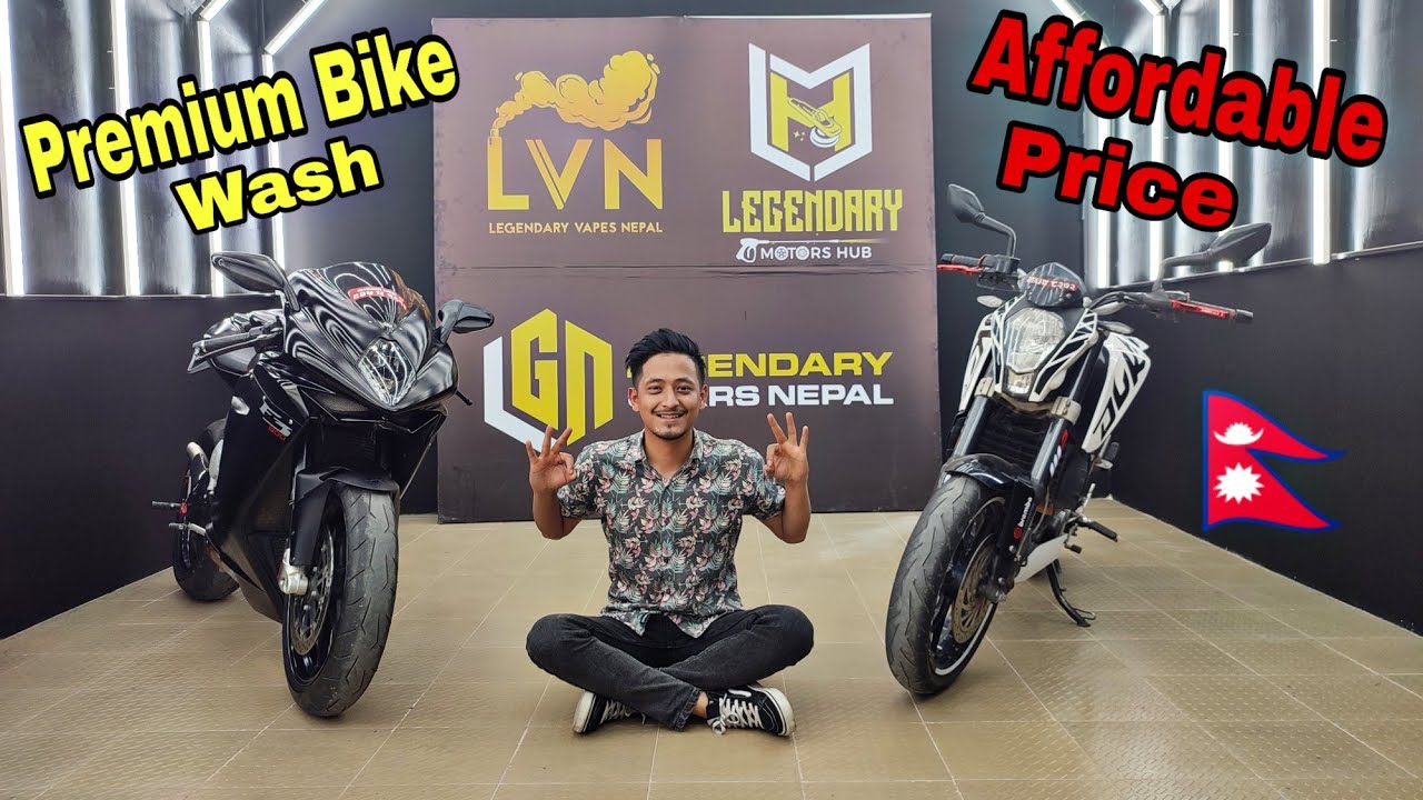 NEW PREMIUM BIKE WASH IN KATHMANDU🇳🇵| DUKE 200 | MV AGUSTA F3