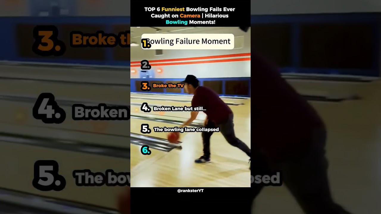 TOP 6 Funniest Bowling Fails Ever Caught on Camera | Hilarious Bowling Moments!