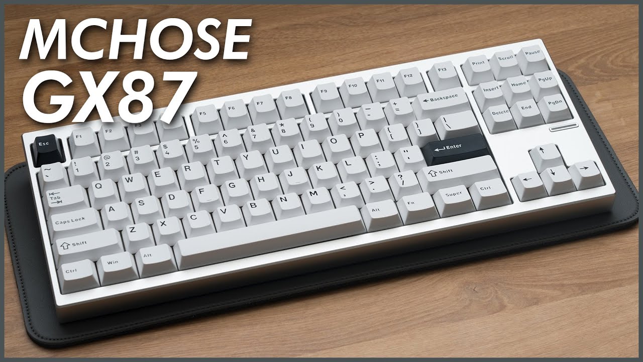 Обзор MCHOSE GX87 Ultra | Лучший бюджетный безвинтовой TKL около 100 долларов (или меньше 👀)