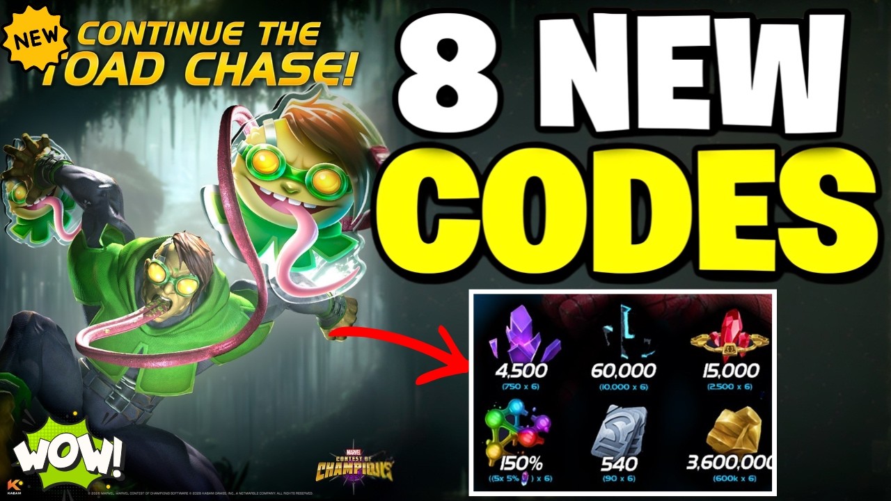 ⚠️КОДЫ НА МАРТ⚠️ ПРОМОКОД MCOC 2026 🎁 КОДЫ MCOC К ЮБИЛЕЮ🎁 КОДЫ MARVEL CONTEST OF CHAMPIONS