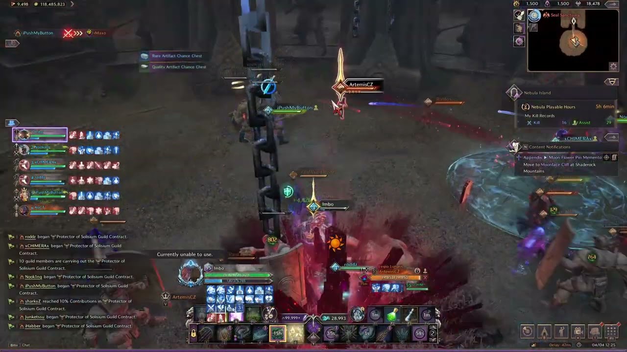 Throne and Liberty Nebula PvP Crossbow SnS 6v18 outplayed