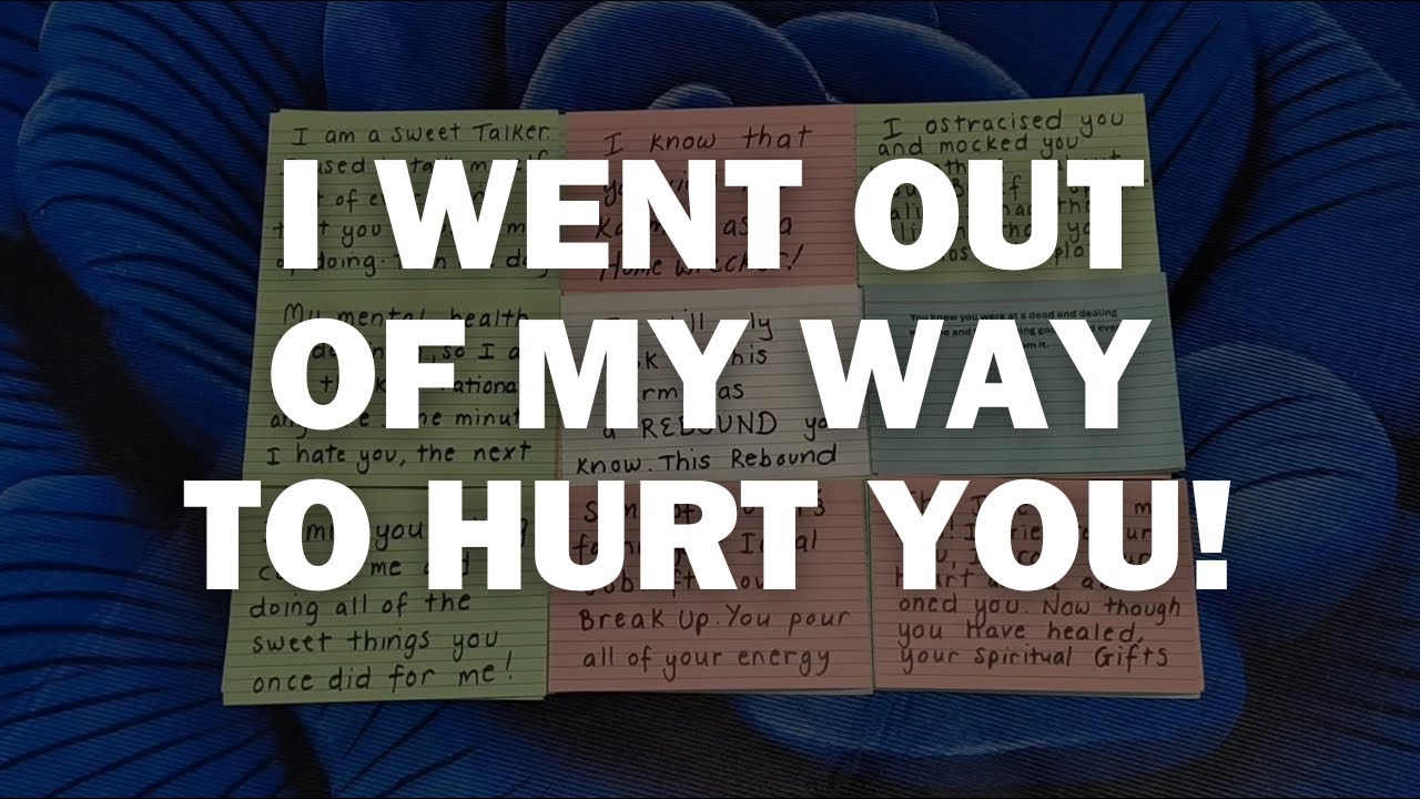  I Went Out Of My Way To Hurt You! I Kicked You When You Were Already Down DF!  But Ur A Survivor!