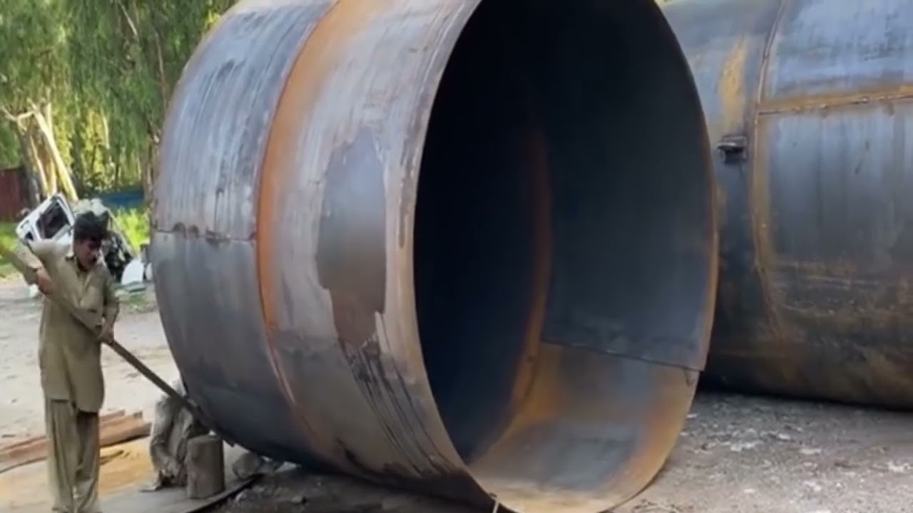 How to make 50k Litters stock fuel tanker for petrol pump let’s see//////like and subscribe my chane