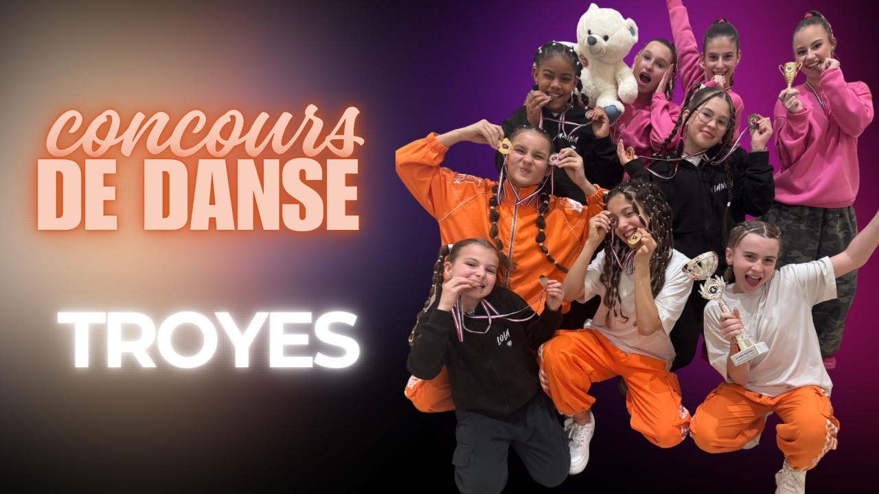 VLOG - Concours de danse TROYES 2026 - PaulineDANCE