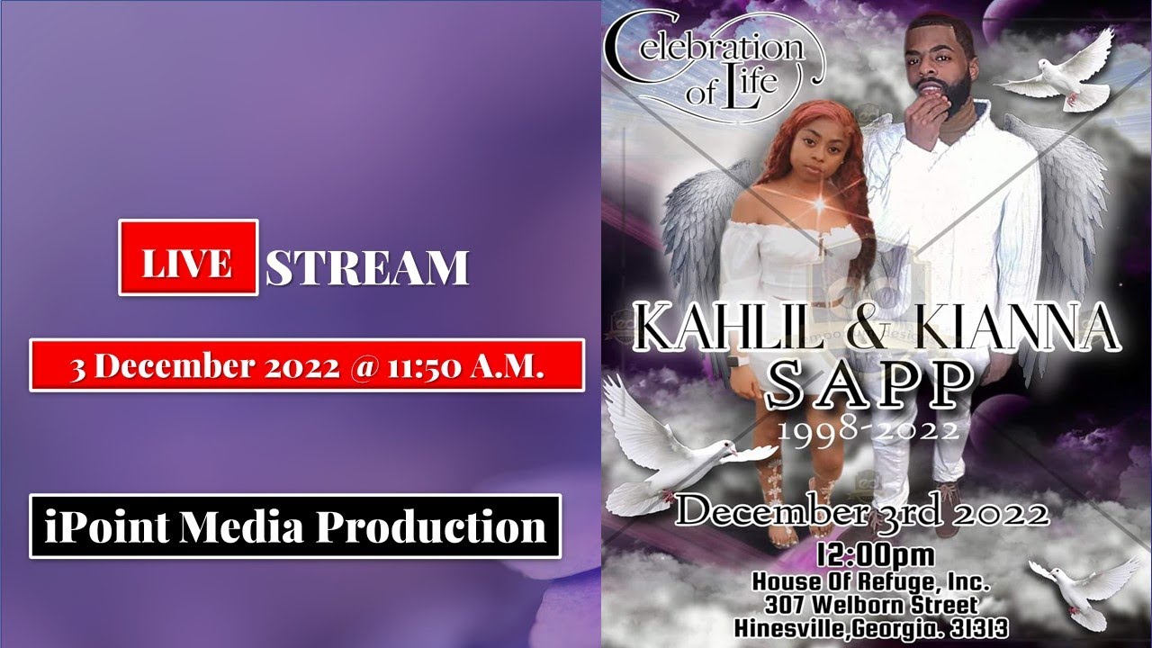 Celebration of Life for Kahlil and Kianna Sapp