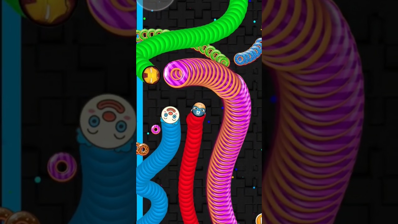 Worm zone io. Crazy Worm. hero Captain America