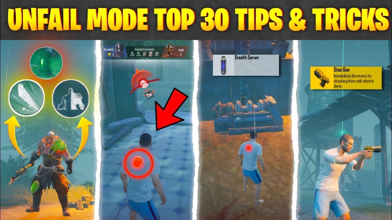 How to Master Unfail Mode 🤯 30 Pro-Level Tips | PUBG Mobile