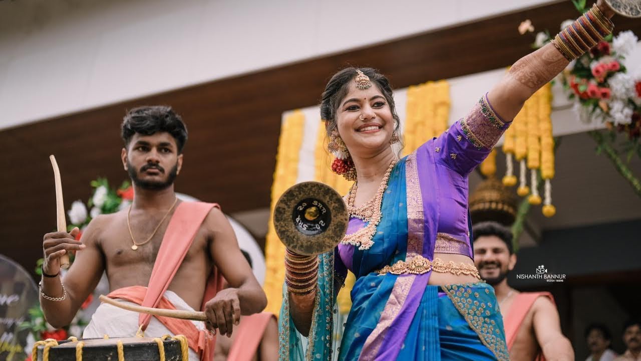 Two Hearts, One Journey 💍 | Sandhya Ajith & Jagadish Chaithra Wedding