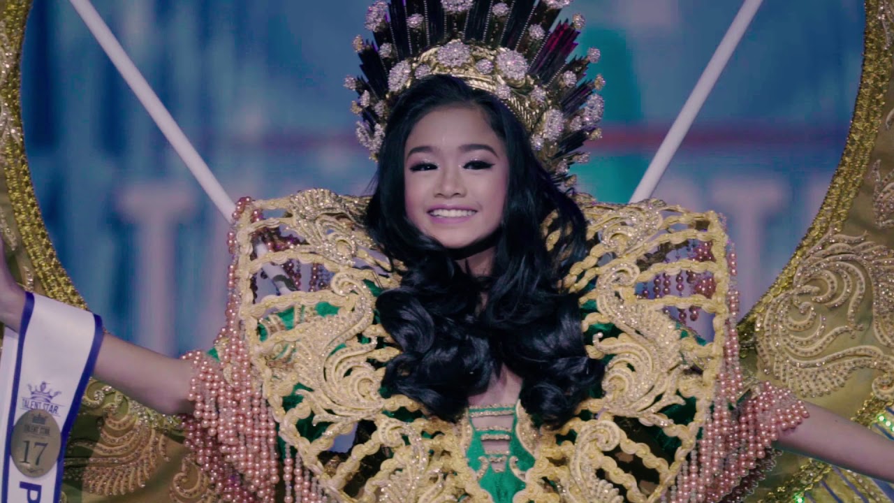 SOLO CATWALK with National costume #1 28 0825 : TalentStar. International 2019