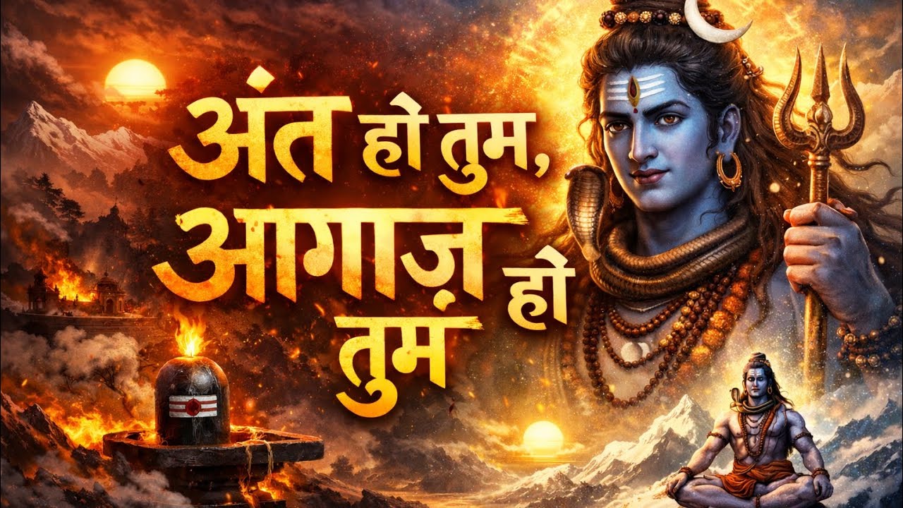 अंत हो तुम, आगाज़ हो तुम | Powerful Shiv Bhajan 2026 | हर हर महादेव |MAHAKAL🔱 @MAANVIDARPANOFFICIAL 