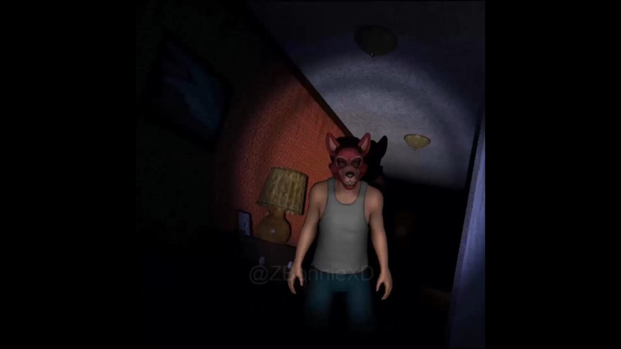 Michael Afton in FNaF 4 v2 (FNaF Jumpscares)