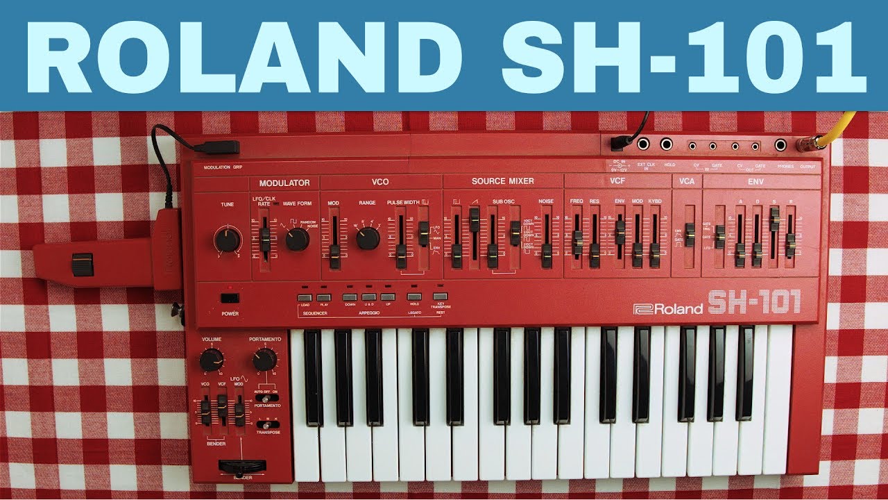 ROLAND SH-101 РУКОВОДСТВО И ОБЗОР
