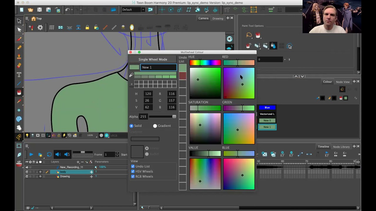 Lesson 3: Learn to Animate in Toon Boom Harmony, Lip Sync & Parenting Layers