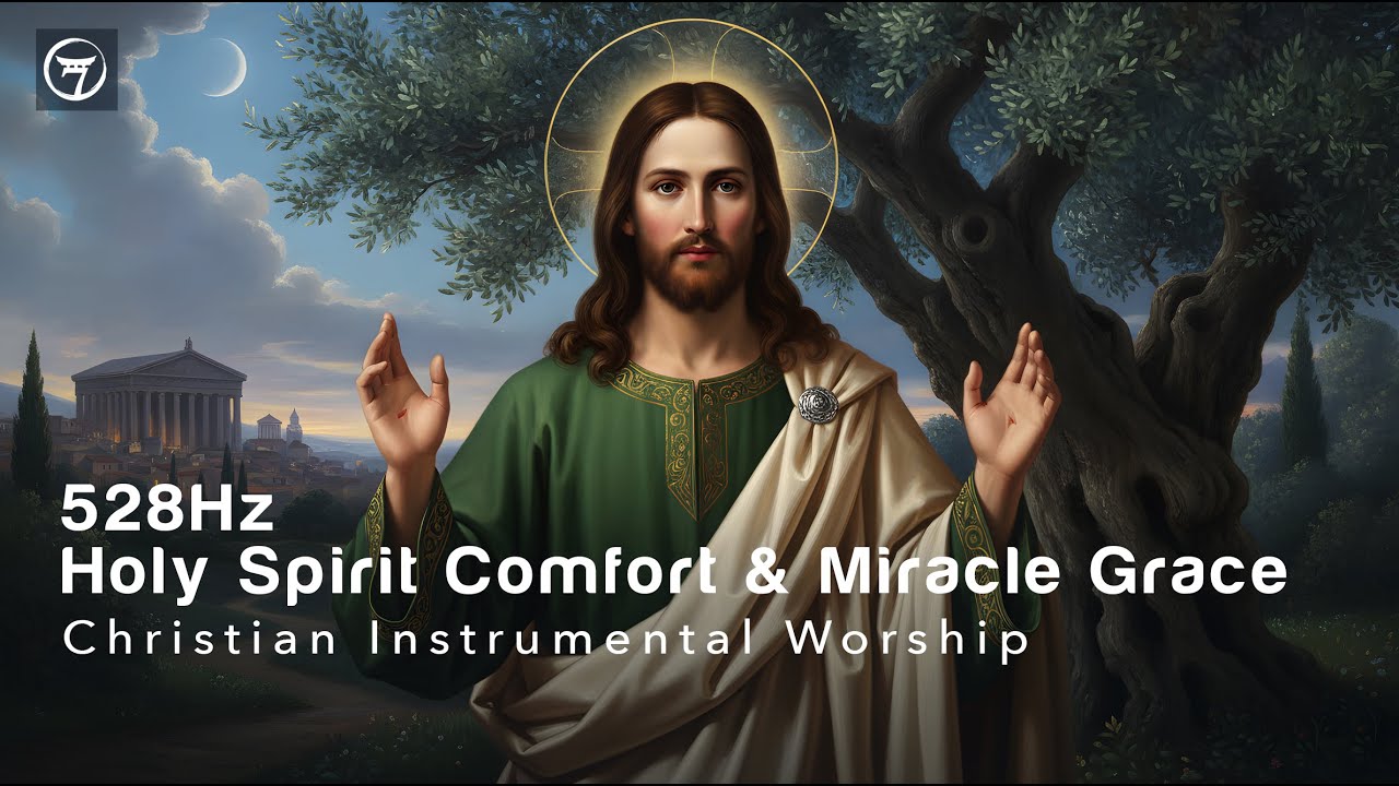 528Hz Holy Spirit Comfort & Miracle Grace | Christian Instrumental Worship
