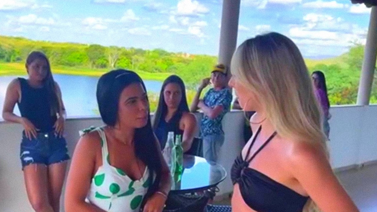 LEYA MANDOU BEIJO E VANESSA BLOQUEOU😂 - TOP MOMENTOS