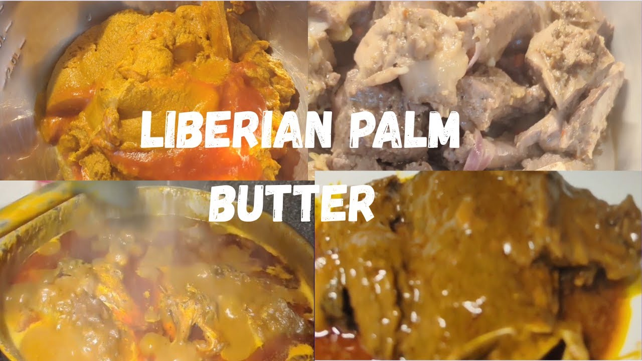 How to make Liberian palm Butter / Simple & delicious recipes.