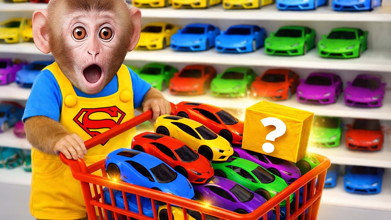 🍉 Beb&eacute; Mono Baba Cuida el Jard&iacute;n de Sand&iacute;as y Cocina Espaguetis Riqu&iacute;simos | MONO BABA ESP