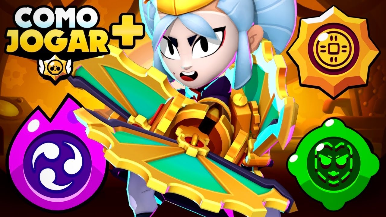 COMO JOGAR de KAZE 🥷 ? A BRAWLER MAIS SKILL do BRAWL STARS ??