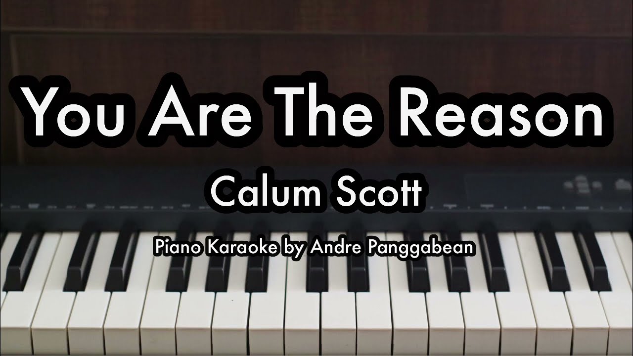 You Are The Reason - Calum Scott | Piano Karaoke by Andre Panggabean
