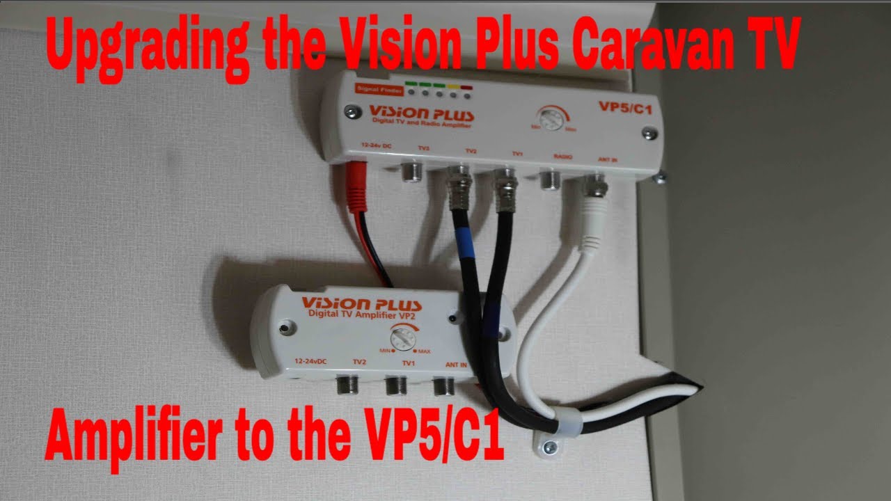 Модернизация телевизионного усилителя Vision Plus Caravan до модели VP5/C1