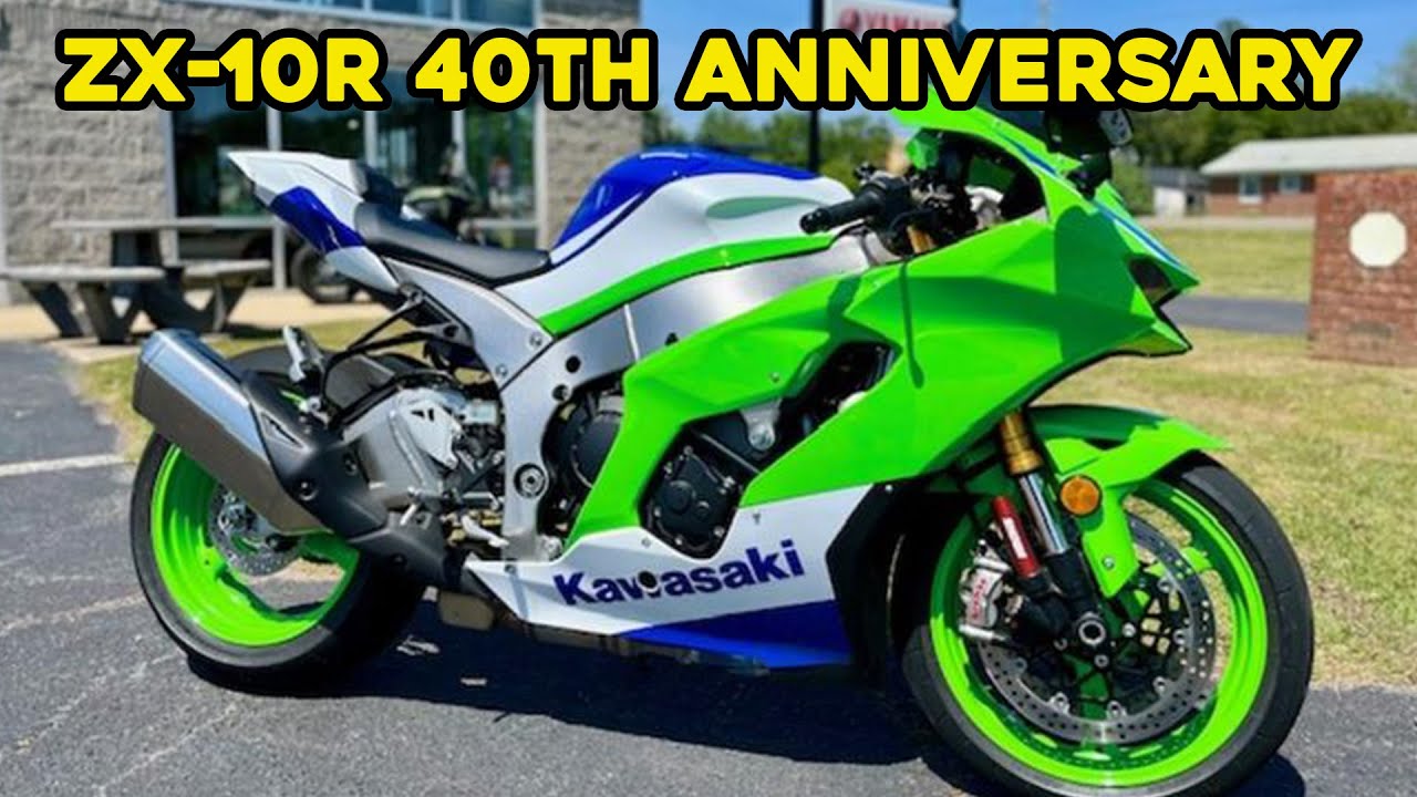 NEW!!! 2024 Kawasaki Ninja® ZX10R 40th Anniversary Edition ｜ Walkaround Review