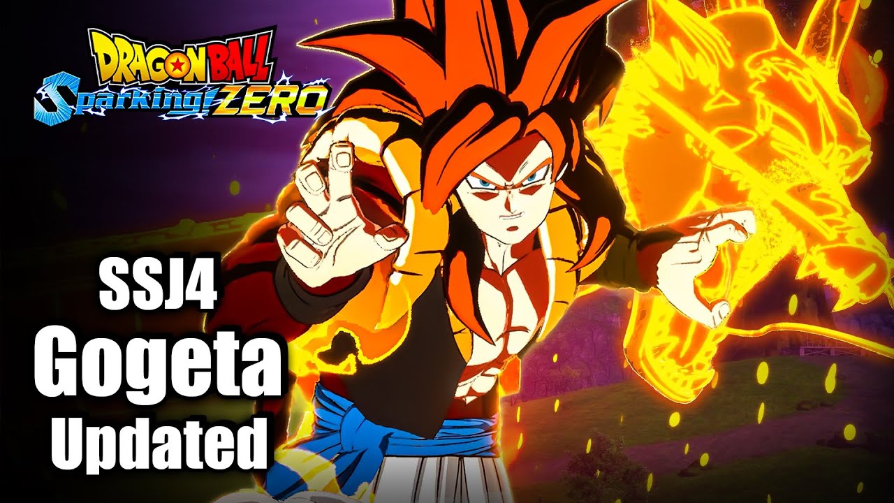 Updated Super Saiyan 4 Gogeta Dragon Fist Is LEGENDARY In Dragon Ball Sparking Zero (Revamp)