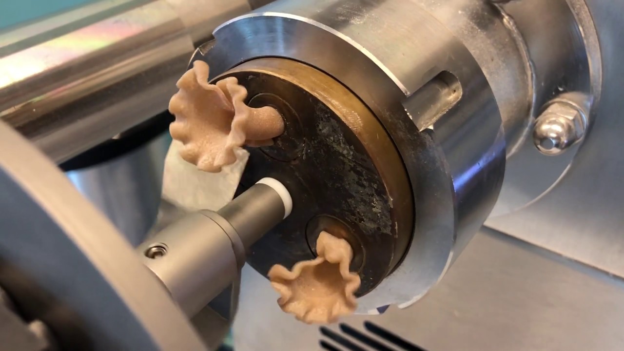 Campanelle pasta production